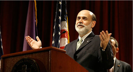 Ben Bernanke FOMC interest cut